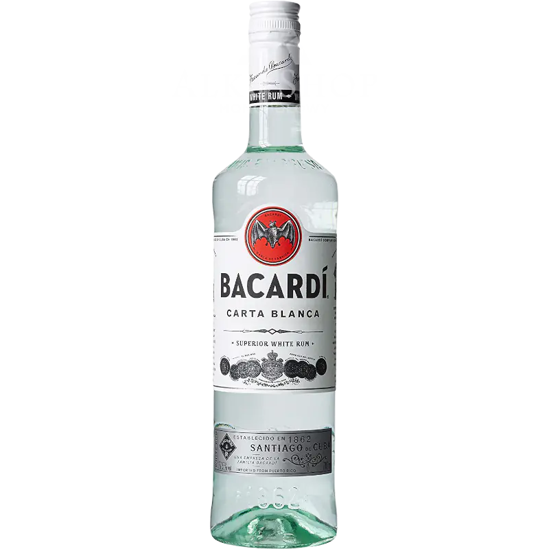 Rum Bacardi Carta Blanca 0,7l