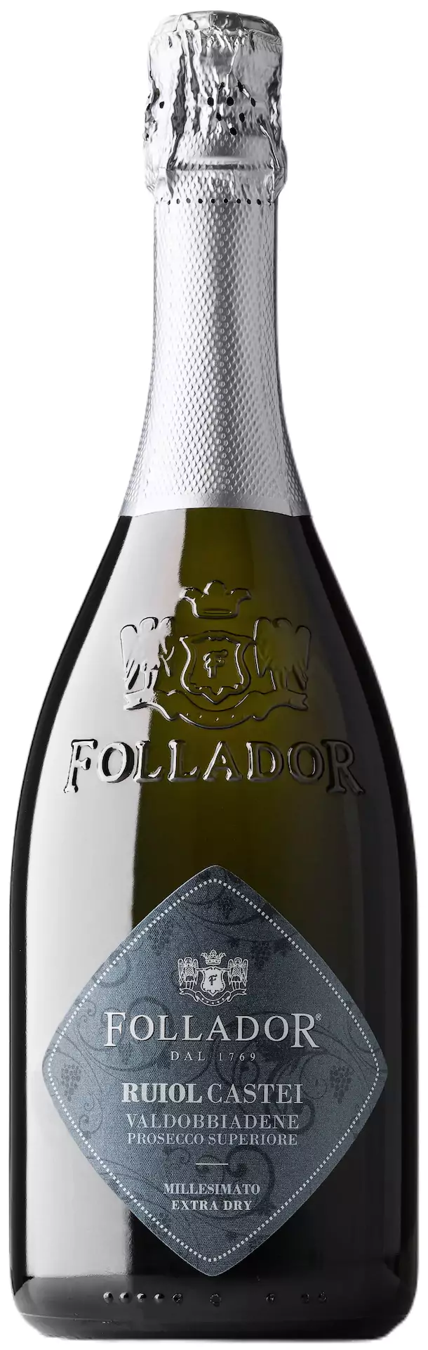 Follador Prosecco Valdobbiadene Superiore DOCG Extra Dry Millesimato Ruiol Castei