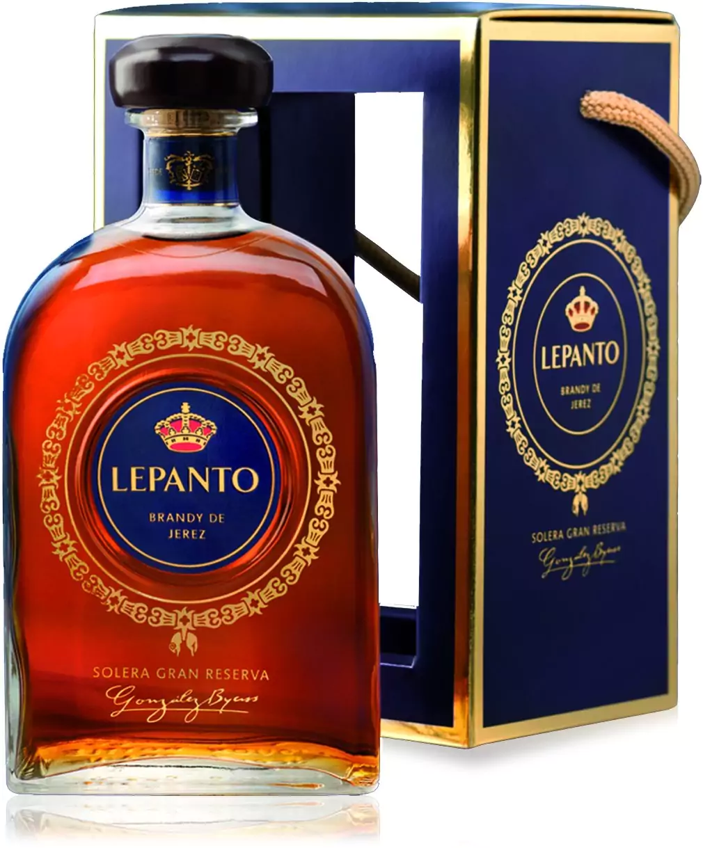Brandy Lepanto Azul Brandy de Jerez