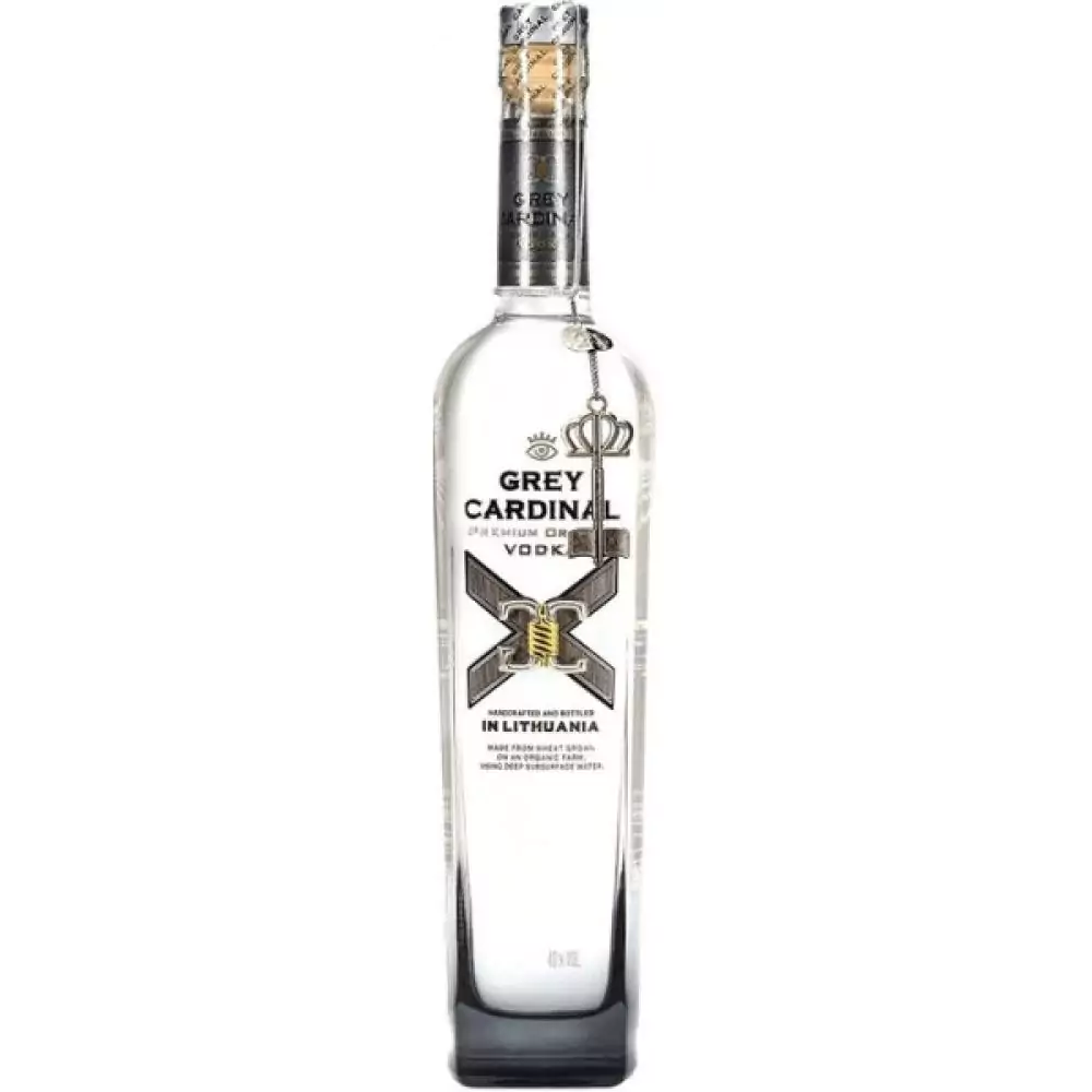 WÓDKA GREY CARDINAL REMIUM ORGANIC 0,7L 40%