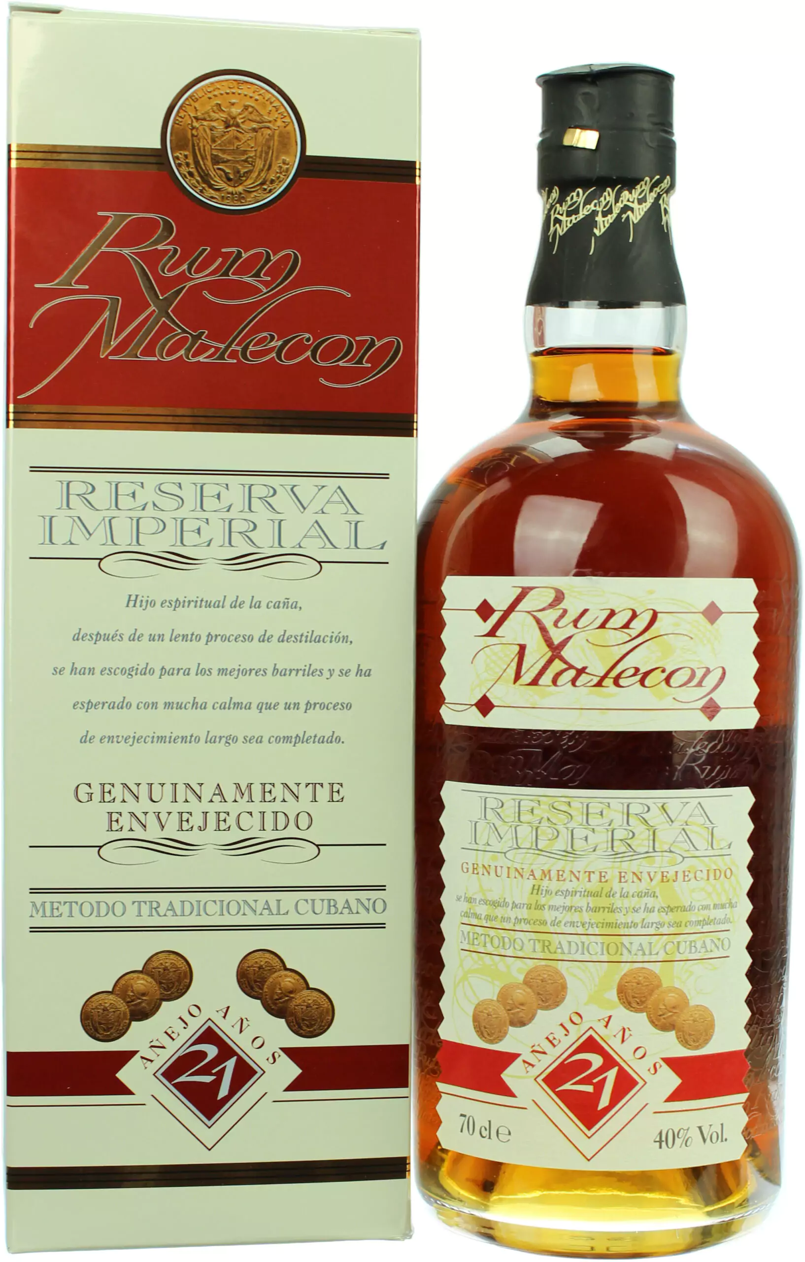 Rum Malecon Reserva Imperial Anejo 21 YO 40% 0,7 l