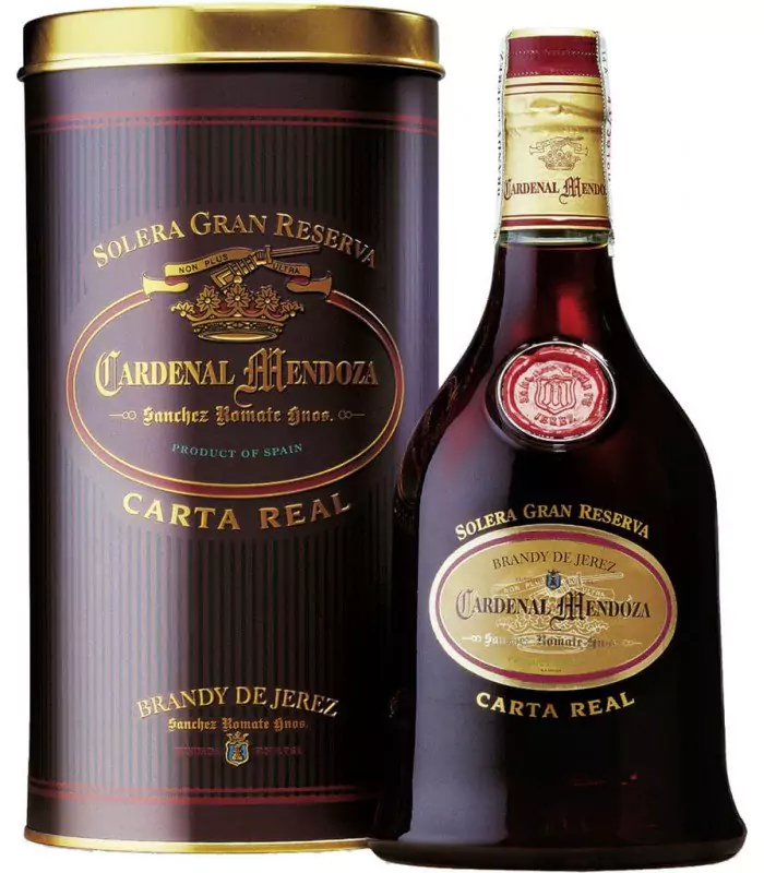 Brandy Cardenal Mendoza Carta Real 0,7