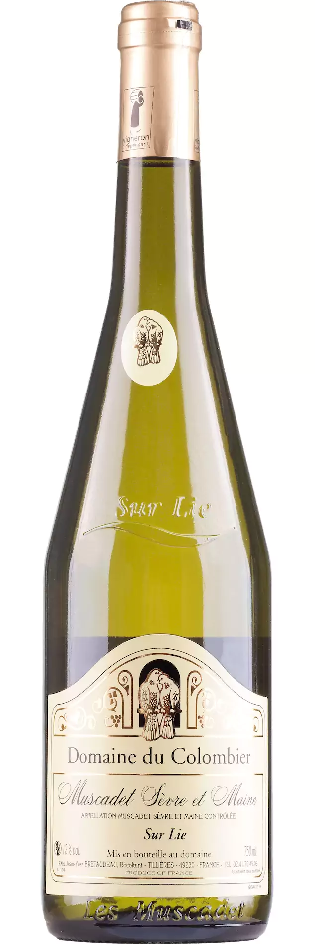 Domaine du Colombier Muscadet Sevre et Maine Sur Lie AOC