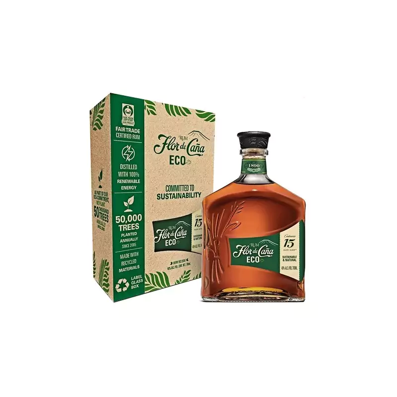 Rum Flor de Cana 15 YO Eco 40% 0,7l