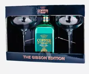 Gin COPPERHEAD THE GIBSON EDITION 0,5L Martini Box