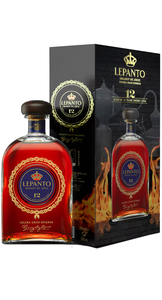 Brandy Lepanto Azul Brandy de Jerez