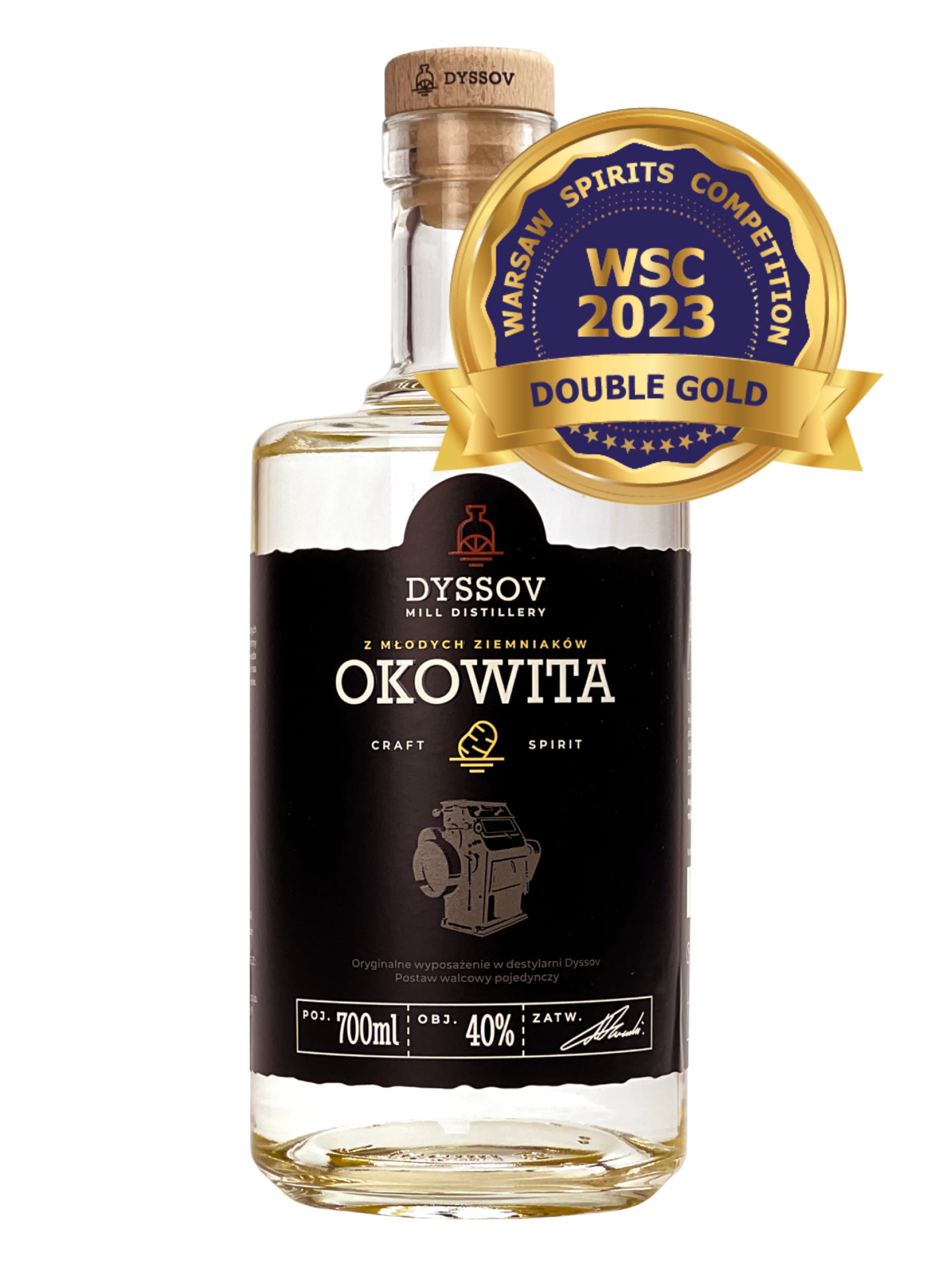 OKOWITA Z MŁODYCH ZIEMNIAKÓW DYSSOV