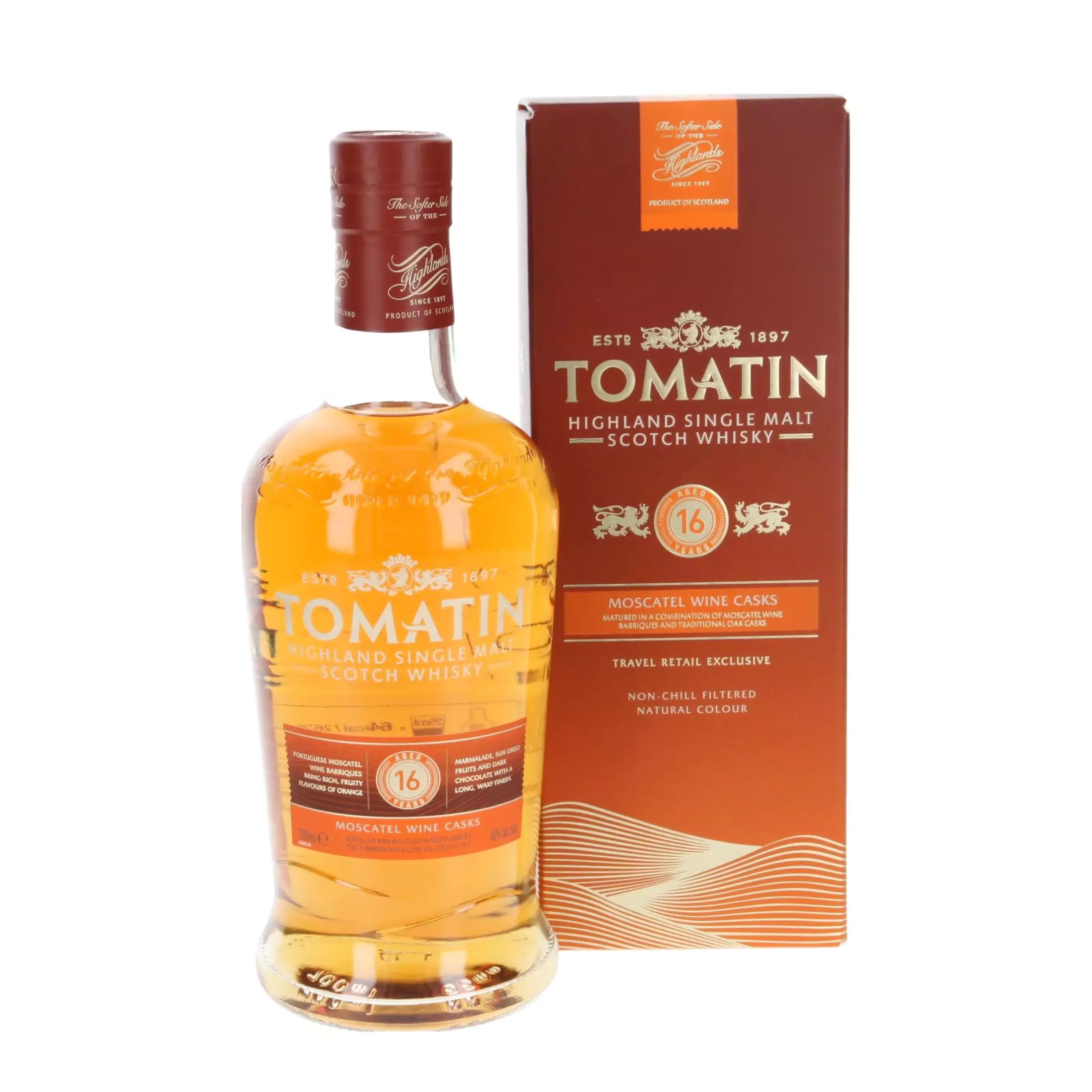 Tomatin 16YO Moscatel Wine Casks 46% 0,7l
