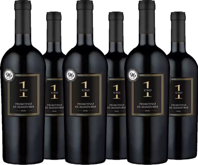 Uno 1 Primitivo di Manduria DOC 6 szt
