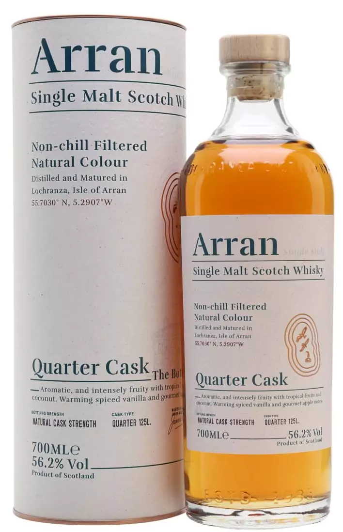 Arran Quarter Cask 56,2% 0,7l