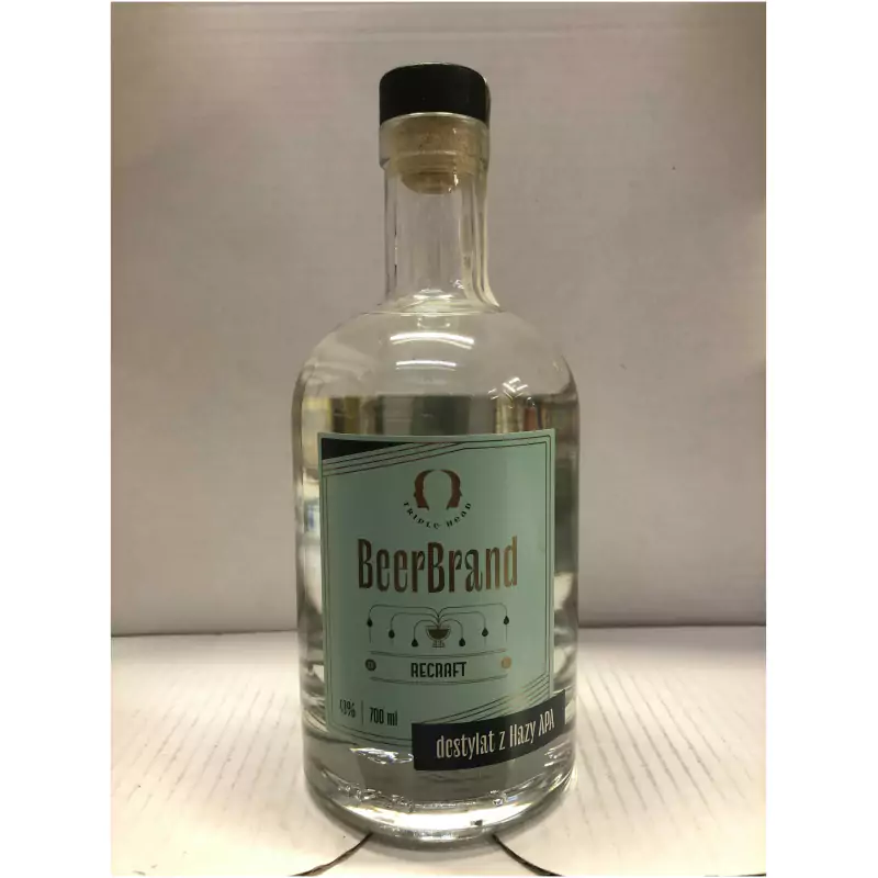 Wódka Silesia Distillery Triple Head Okowita Beerbrand Hazy Ipa 43% 0,7