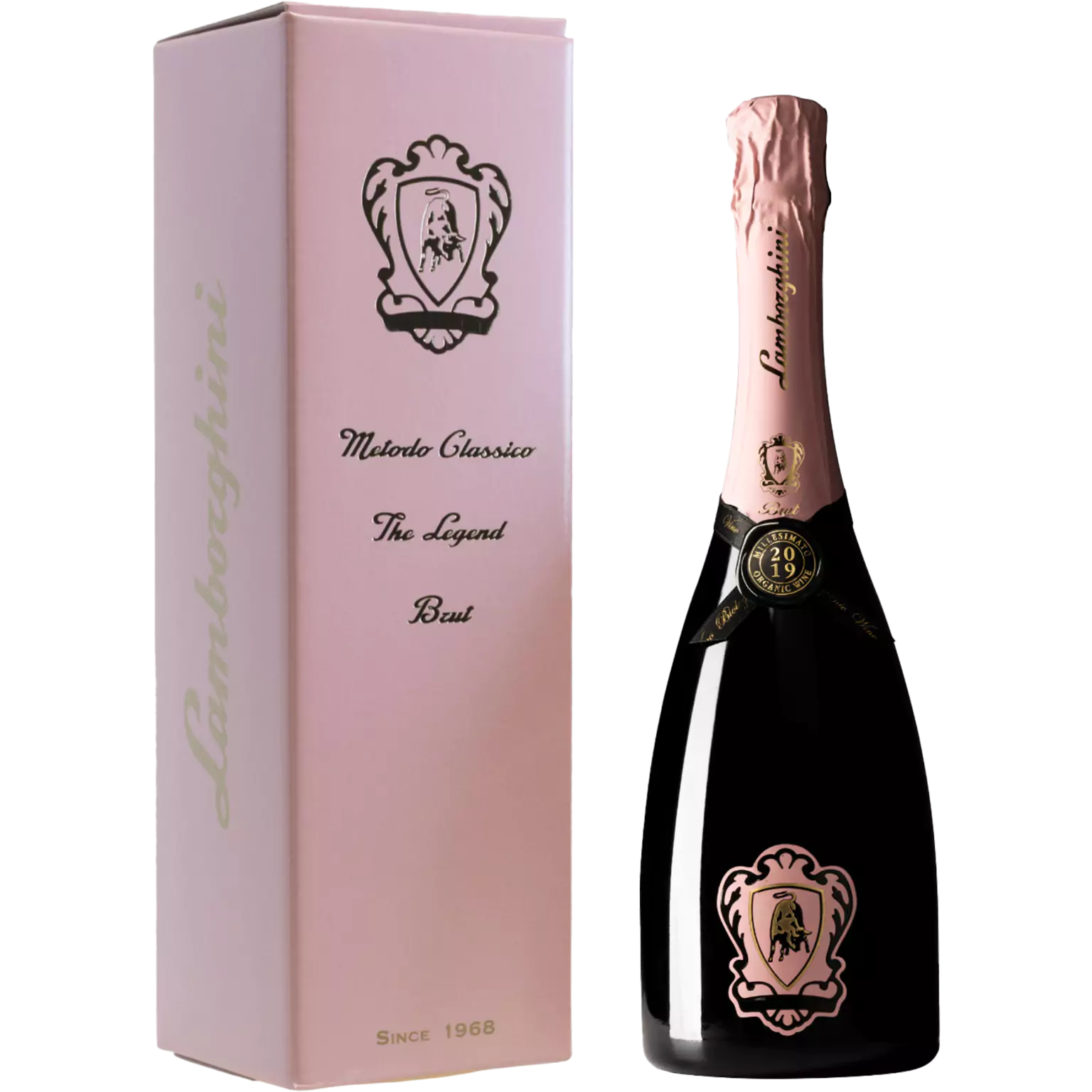 Lamborghini Metodo Classico Millesimato Rose Bio