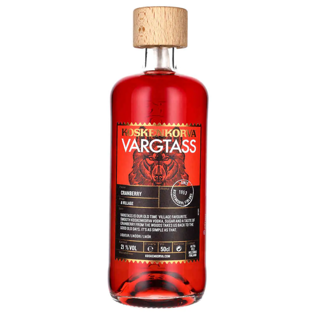 Likier Koskenkorva Vergatss Cranberry