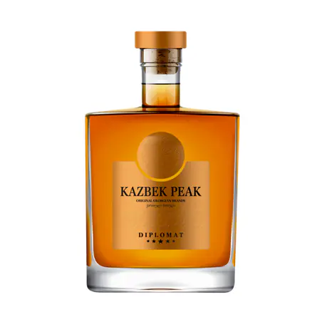 Brandy Kazbek Peak DiplomatI 0,5l 36%