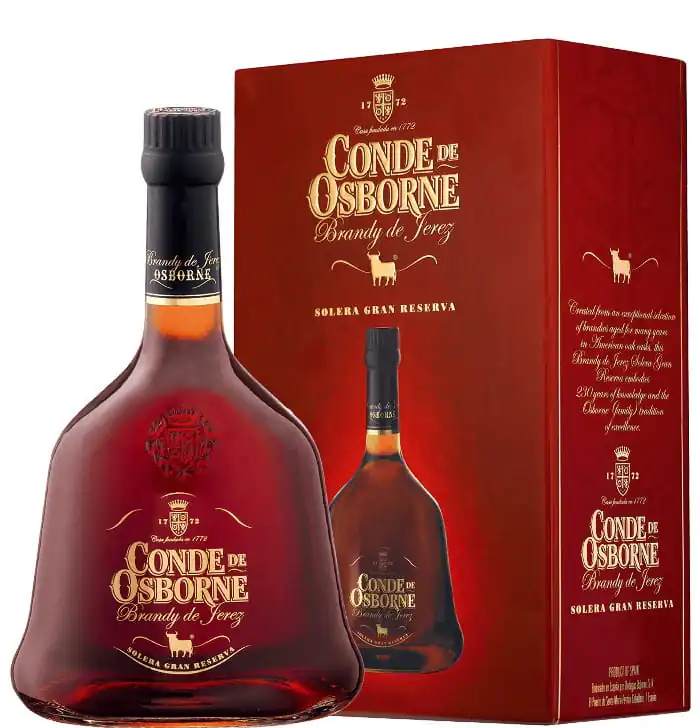 Conde de Osborne Brandy de Jerez Solera Gran Reserva