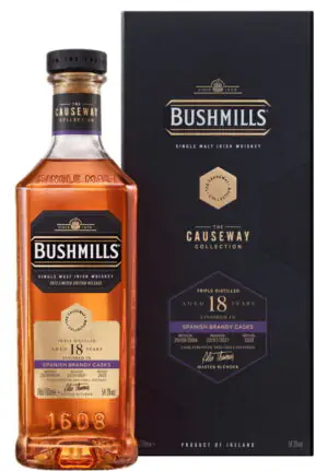 Bushmills 18YO Spanish Brandy Cask Single Malt Irish Whiskey