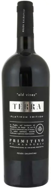 Feudi Salentini Terra Platinium Edition Primitivo di Manduria
