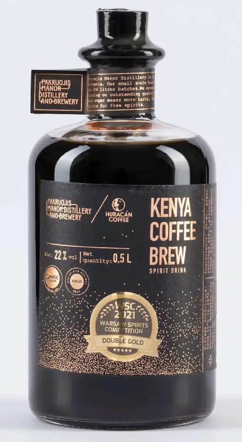 Pakruojis Manor Distillery Kenya Coffee Liqueur