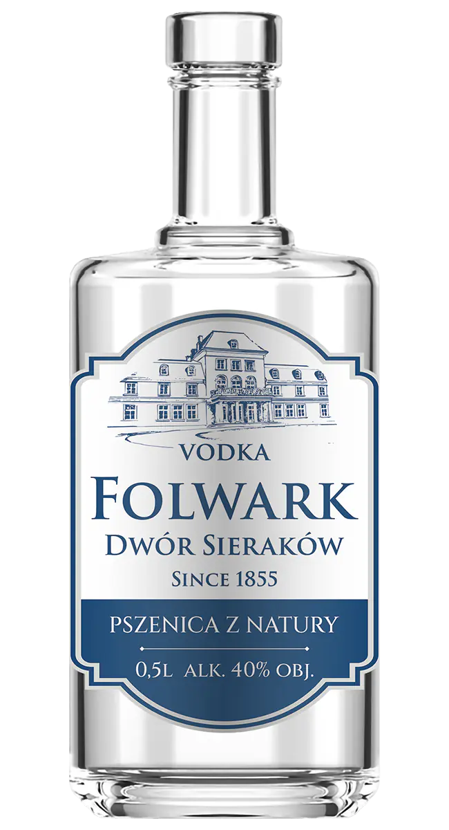 Wódka Folwark Dwór Sieraków Pszeniczna 40% 0.5l